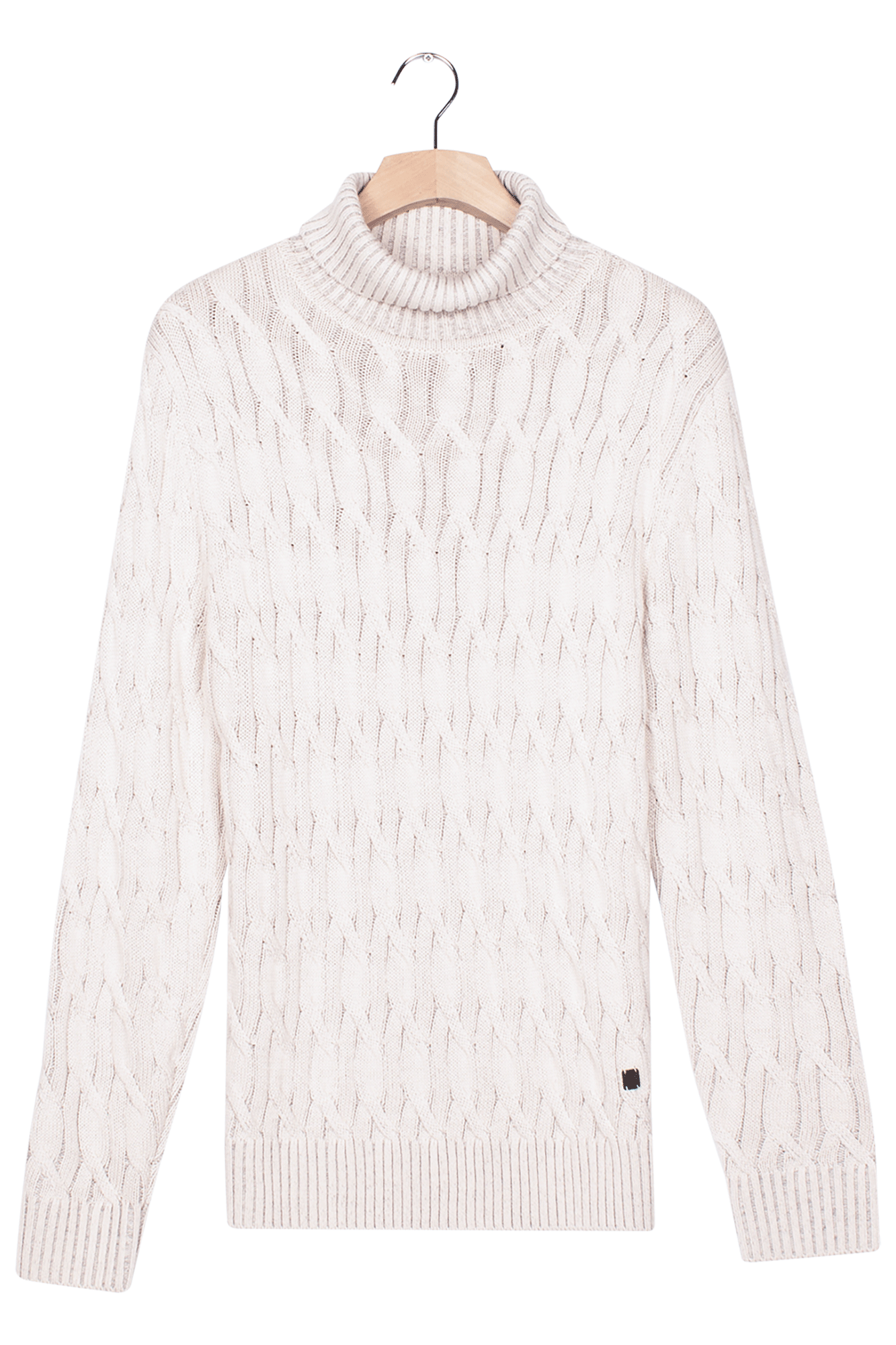 Merinowollen kabel coltrui - White