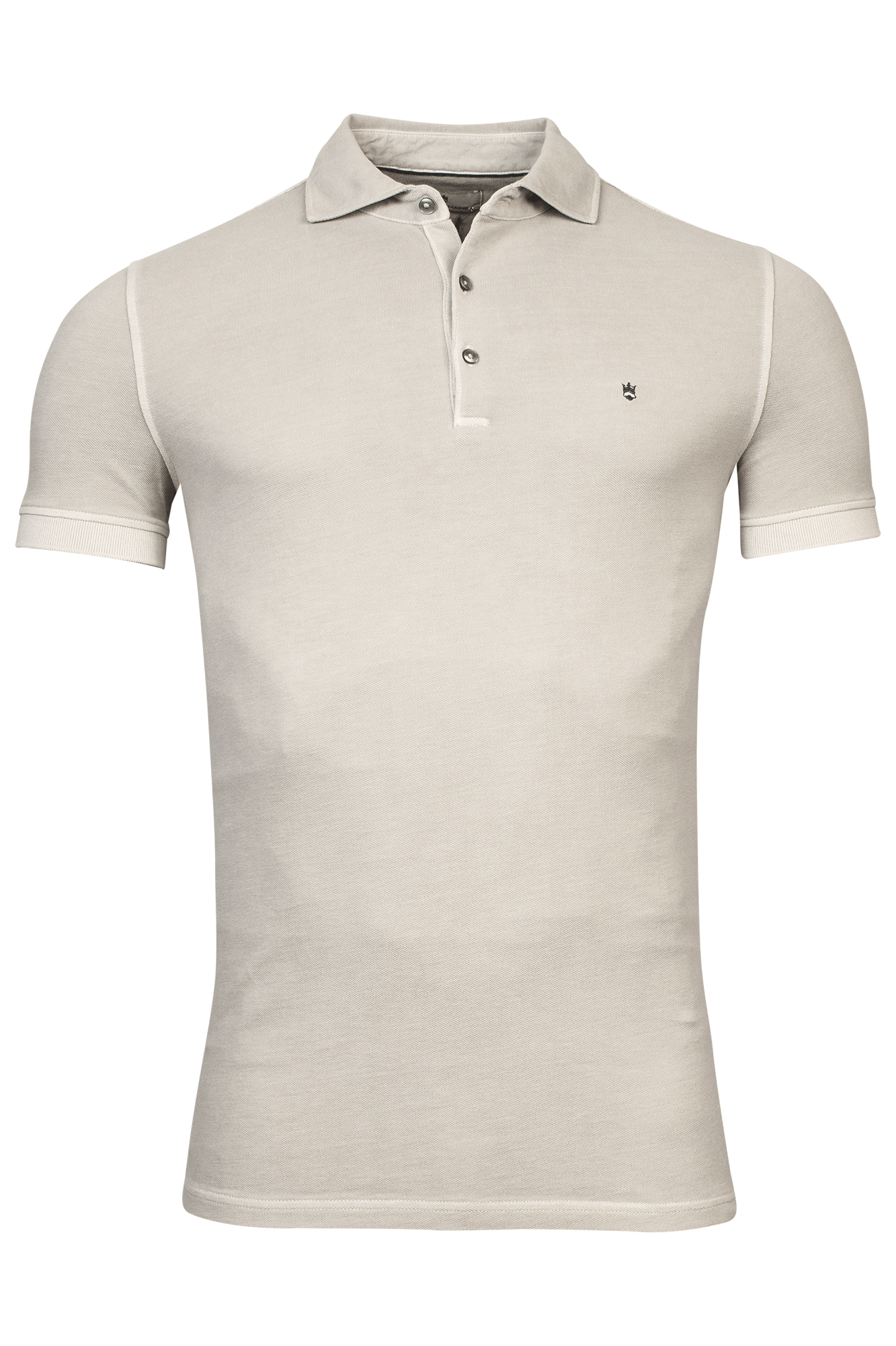 Garment-Dye katoen pique polo