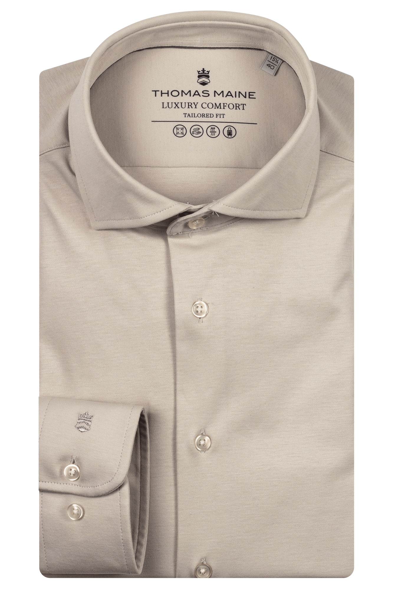 Jersey overhemd