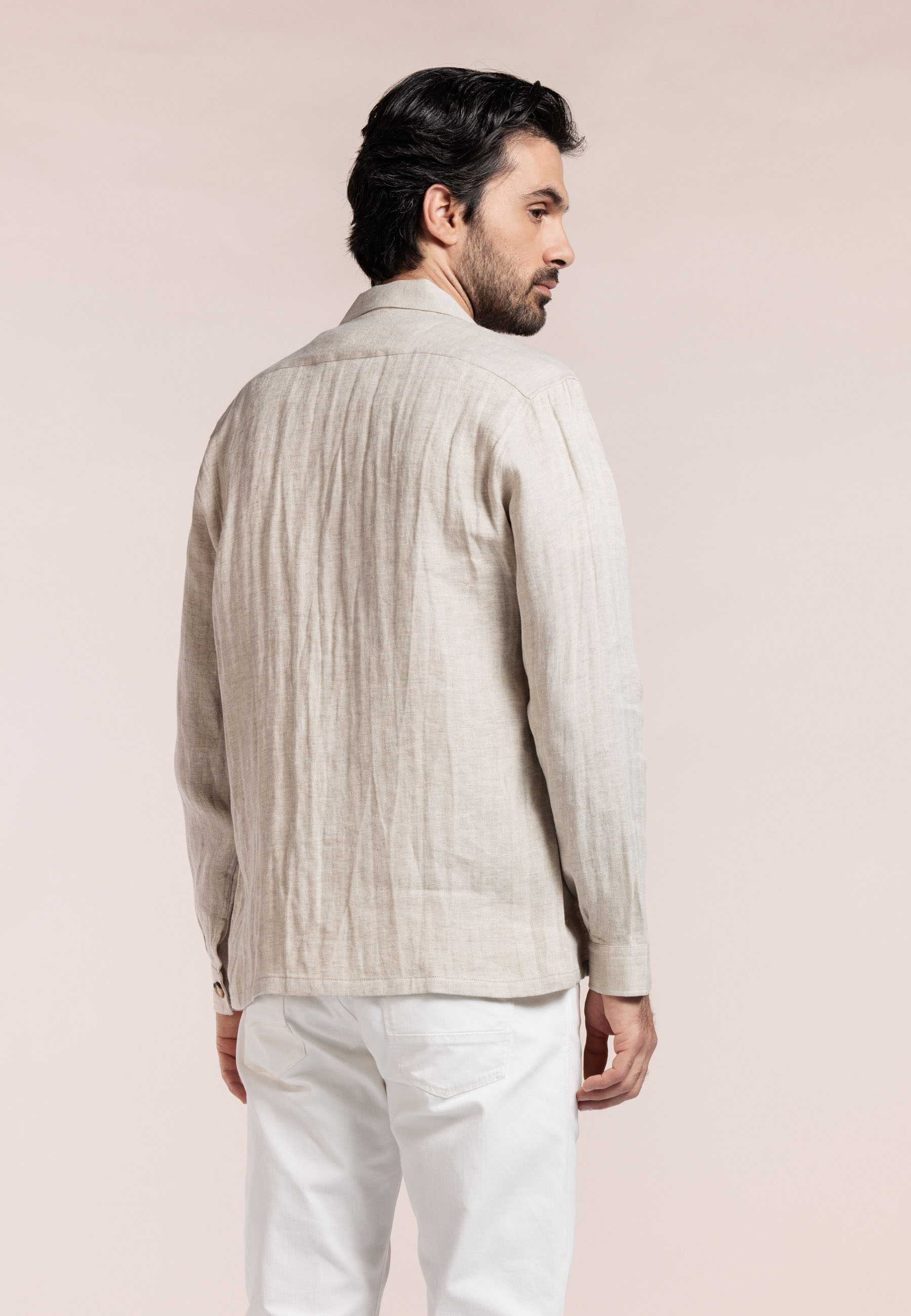 Linnen overshirt