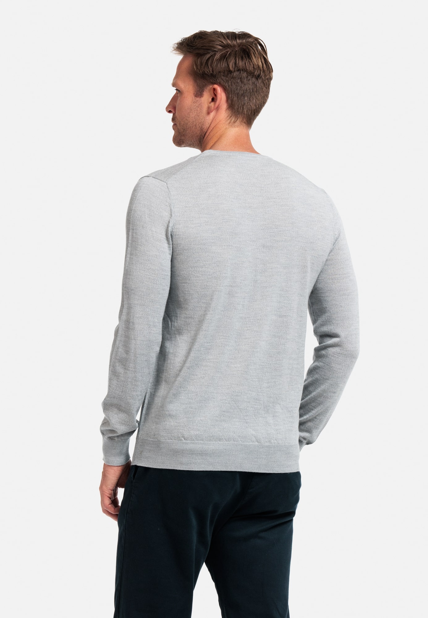 Merino Pullover - Grey