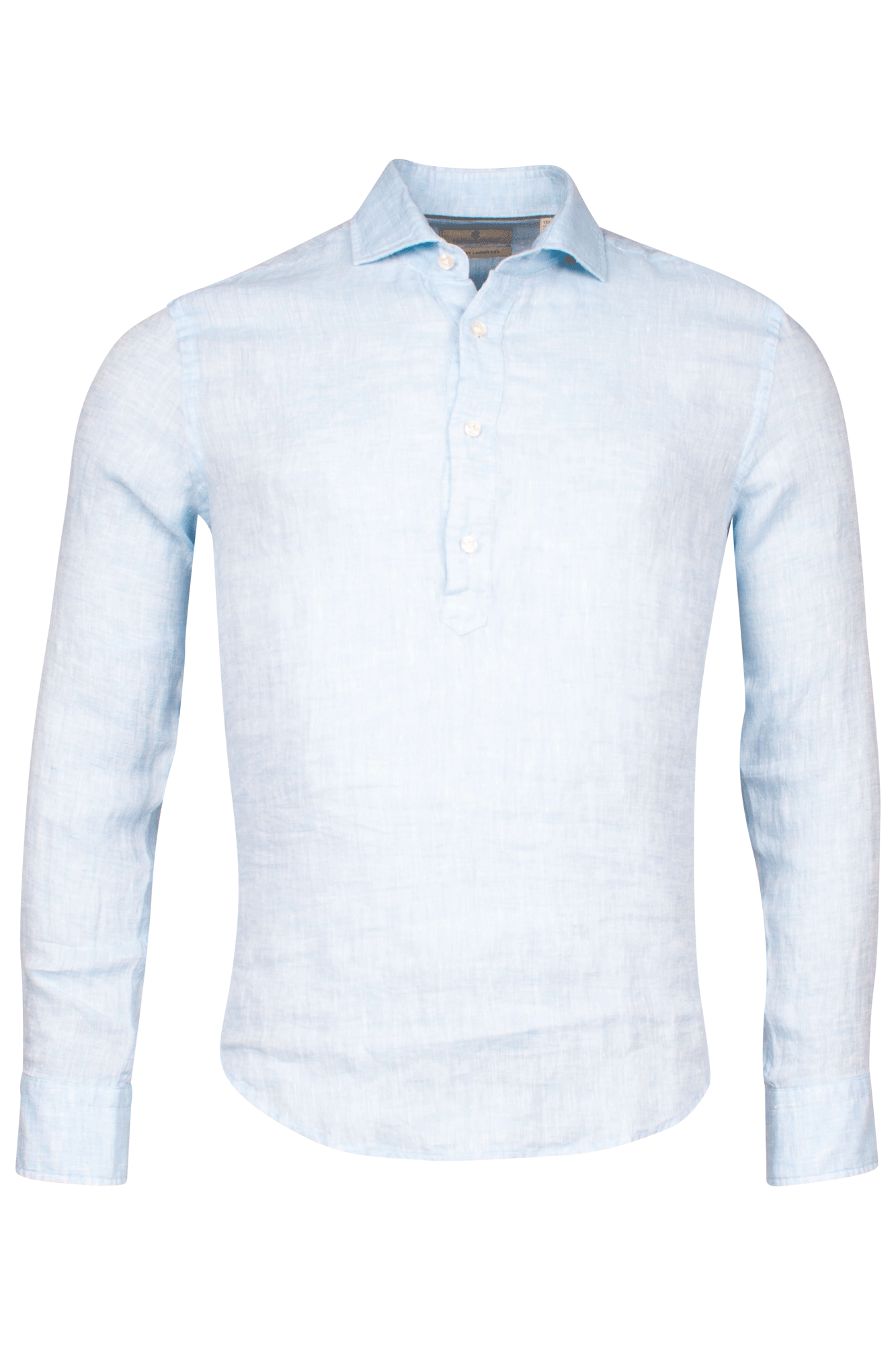 Linen pop over shirt