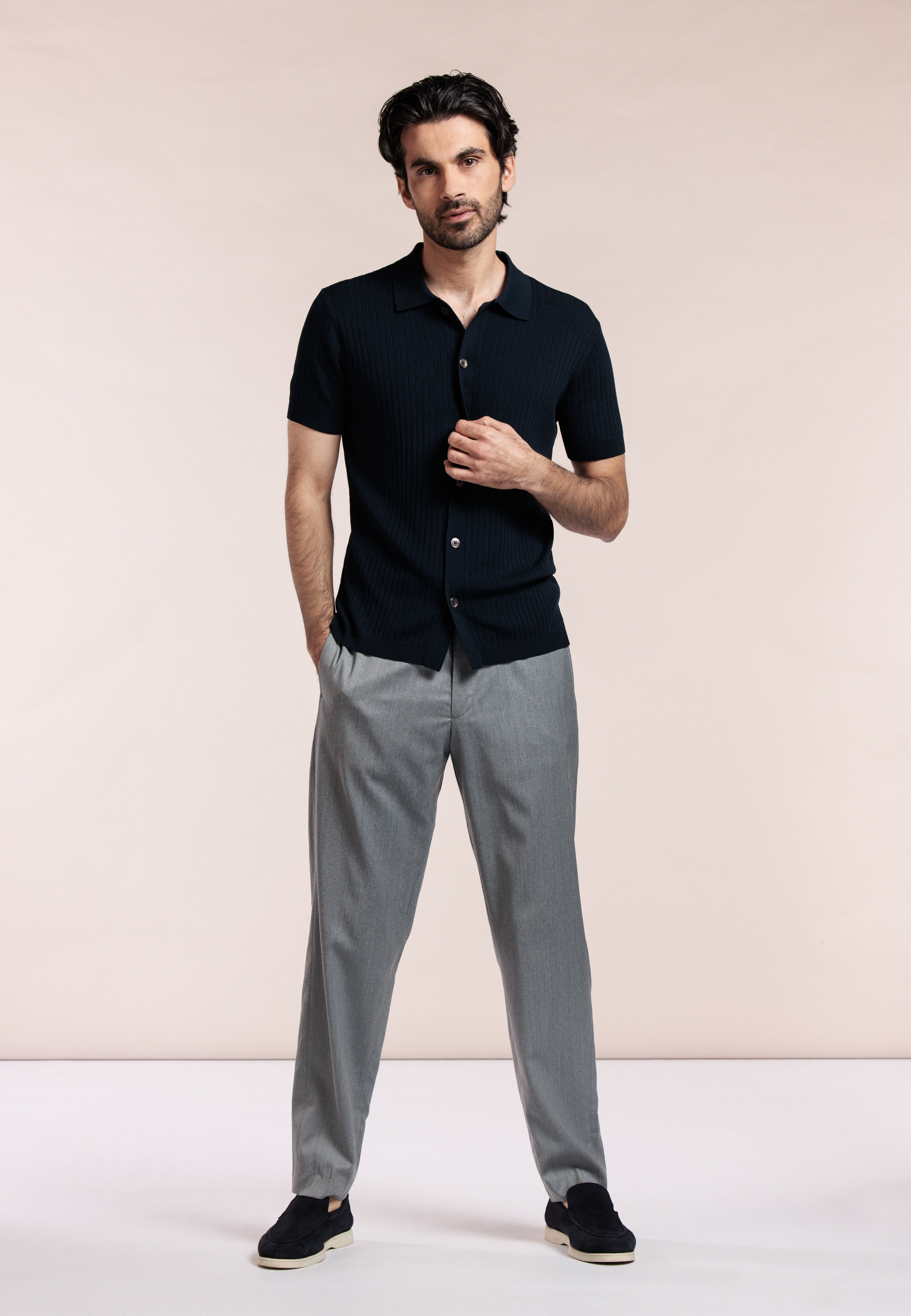 Luxe garenmix doorknoop polo