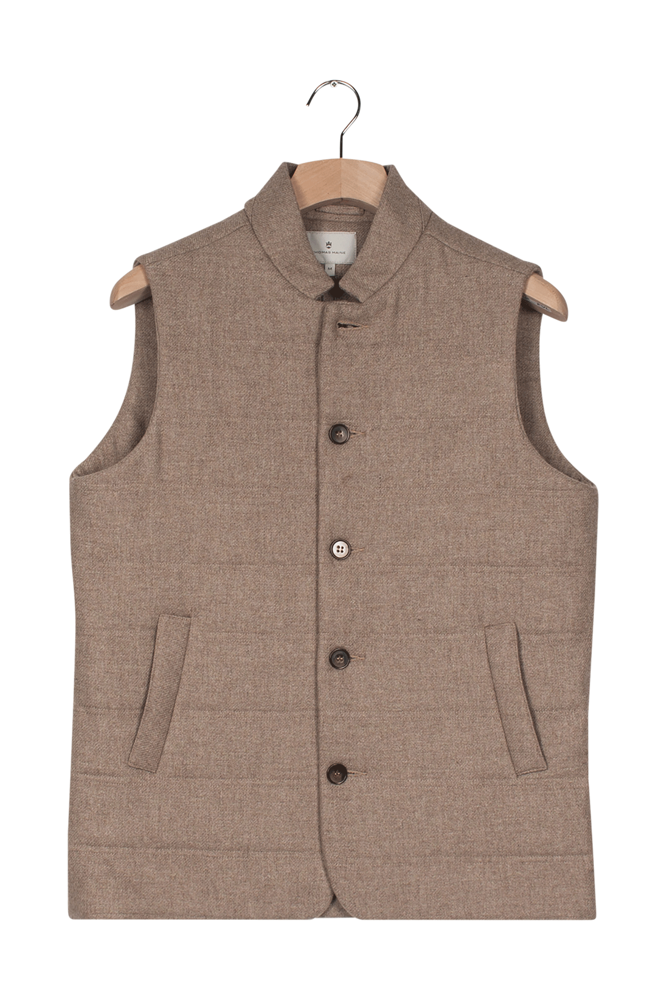 Wolmix Bodywarmer - Licht Beige