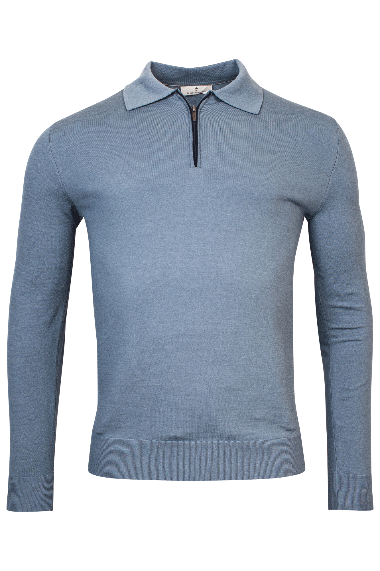 Pullover 1/2 Zip Polo Collar -Long Sleeve