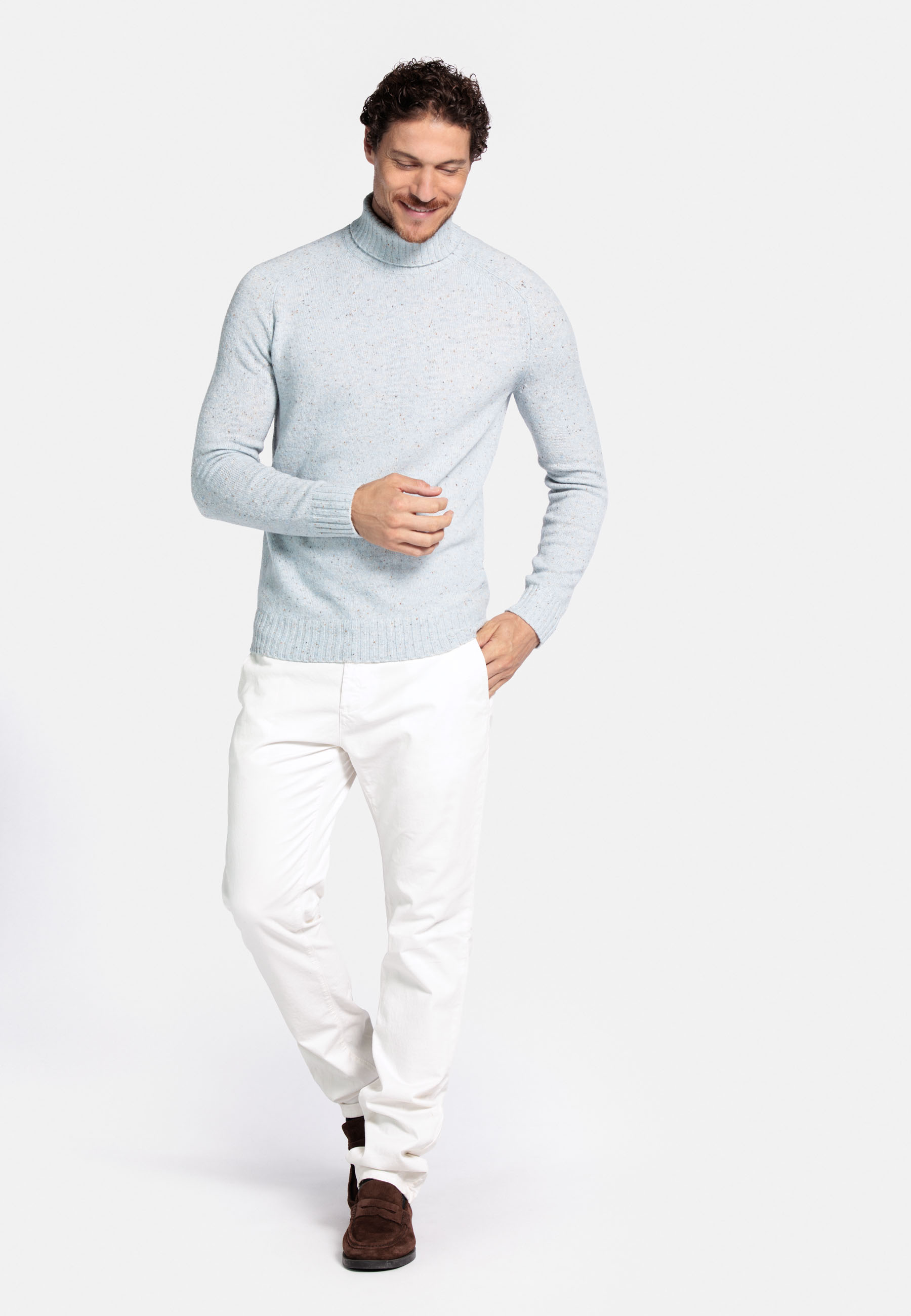 Merinowollen coltrui - Blue