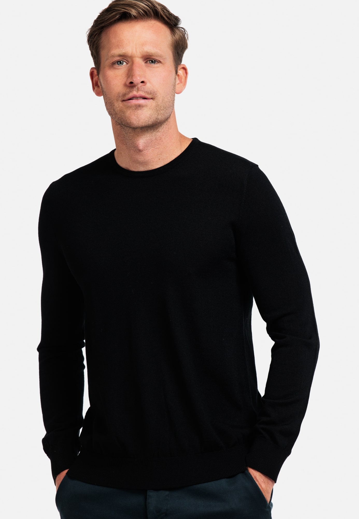 Merino Pullover - Grey