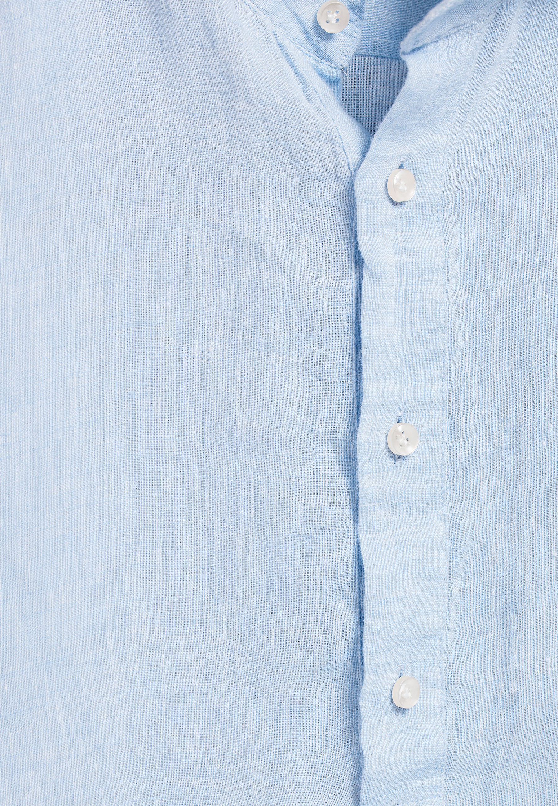 Linen pop over shirt
