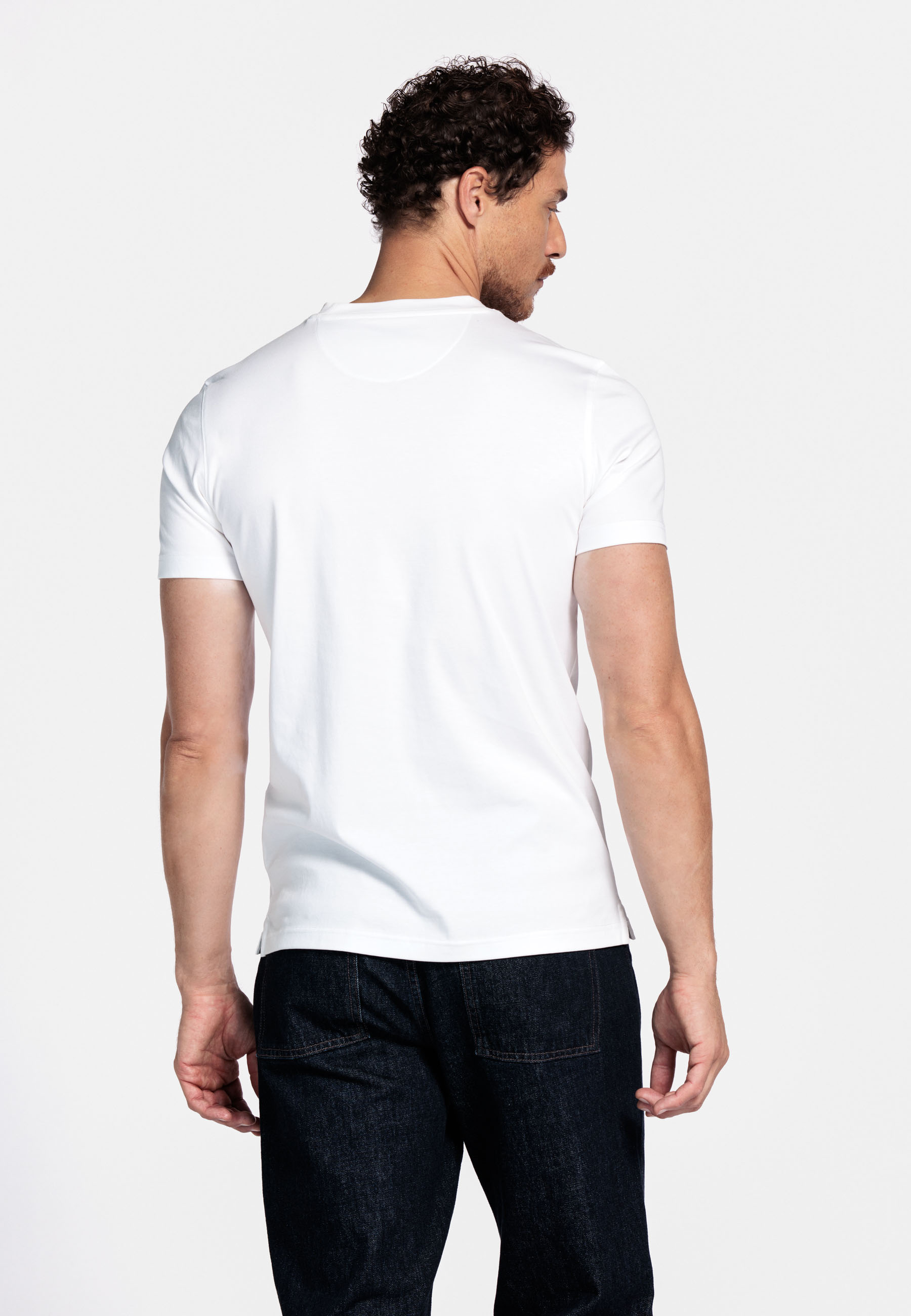 Liquid cotton T-shirt - White