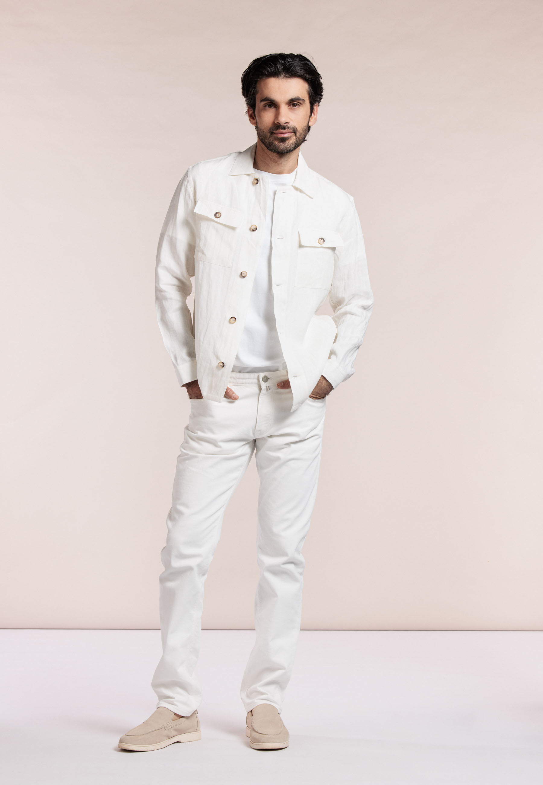 Linnen overshirt