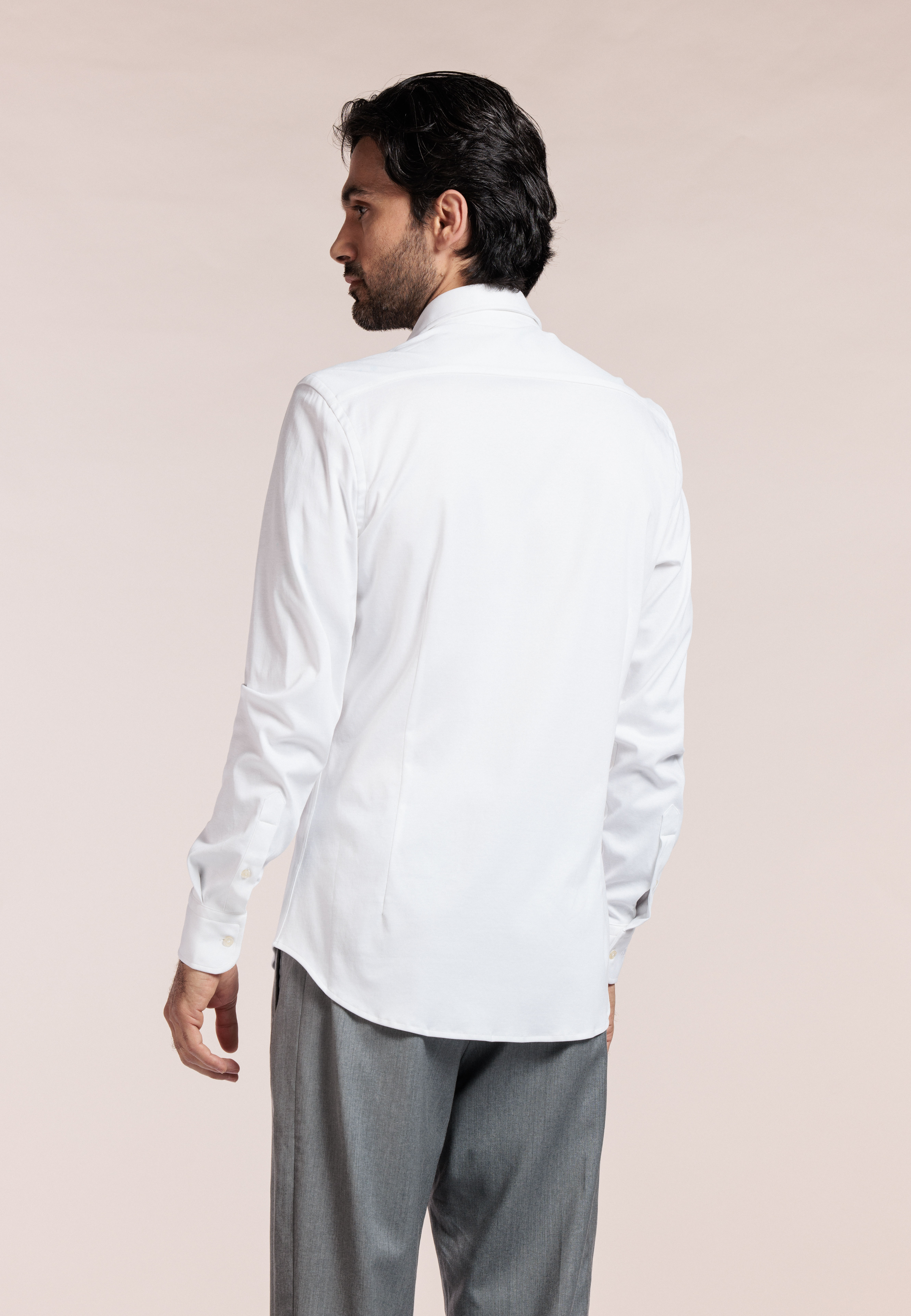 Liquid Cotton Overhemd - Black