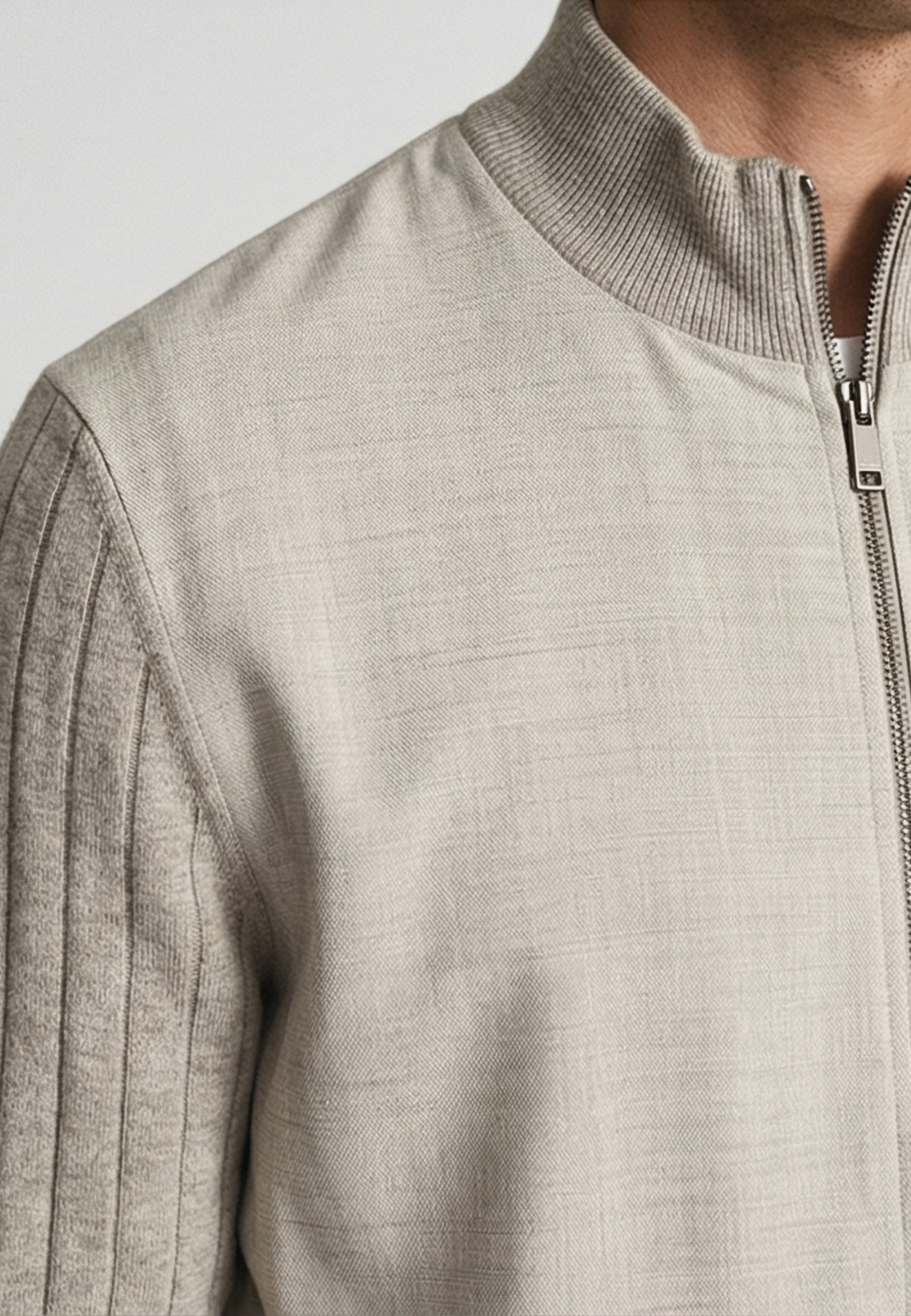 Knit Sweatvest - Grijs 