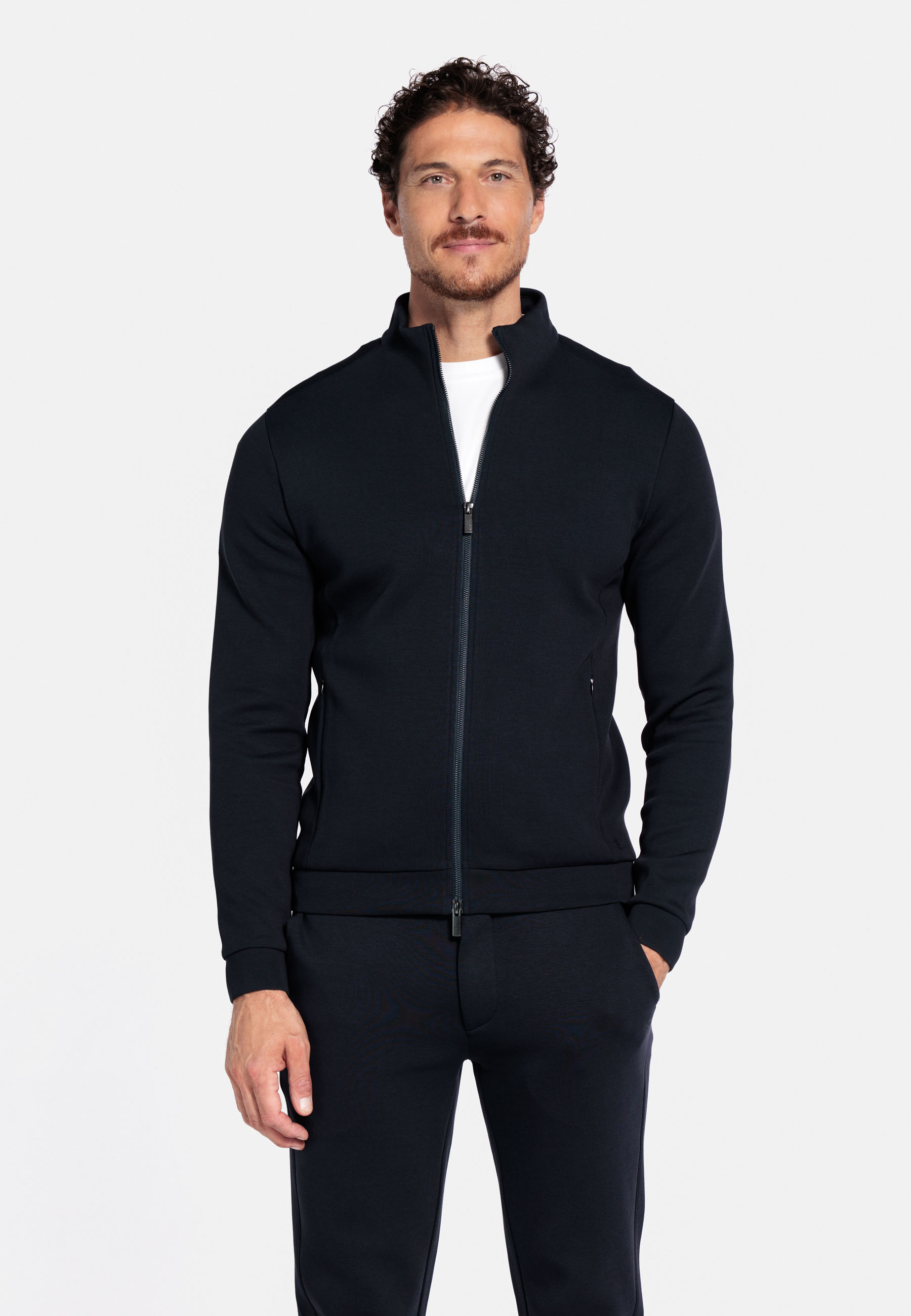 Jersey sweatvest - Blue