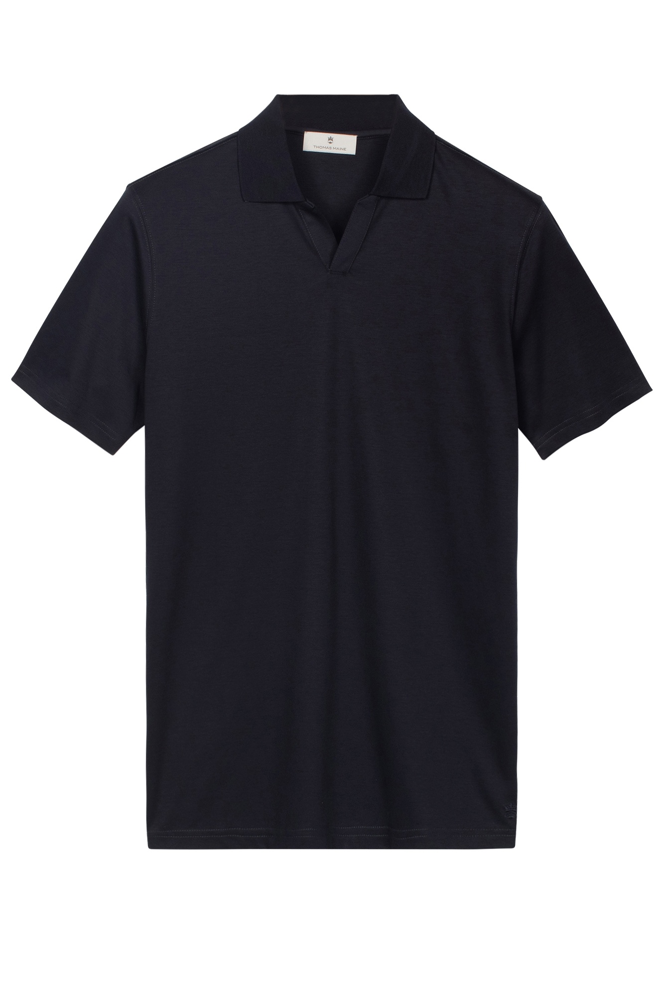 Katoenen Poloshirt - Navy