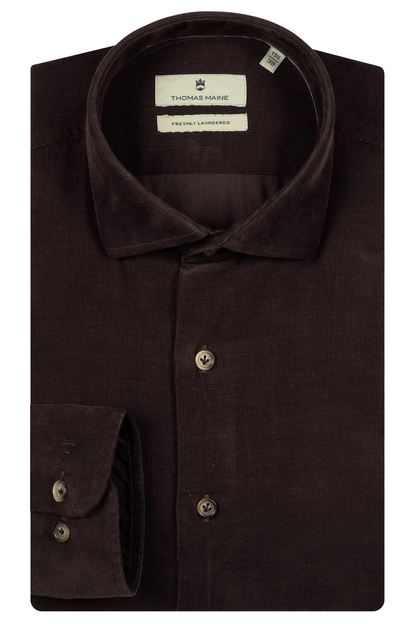 Corduroy Overhemd - Brown