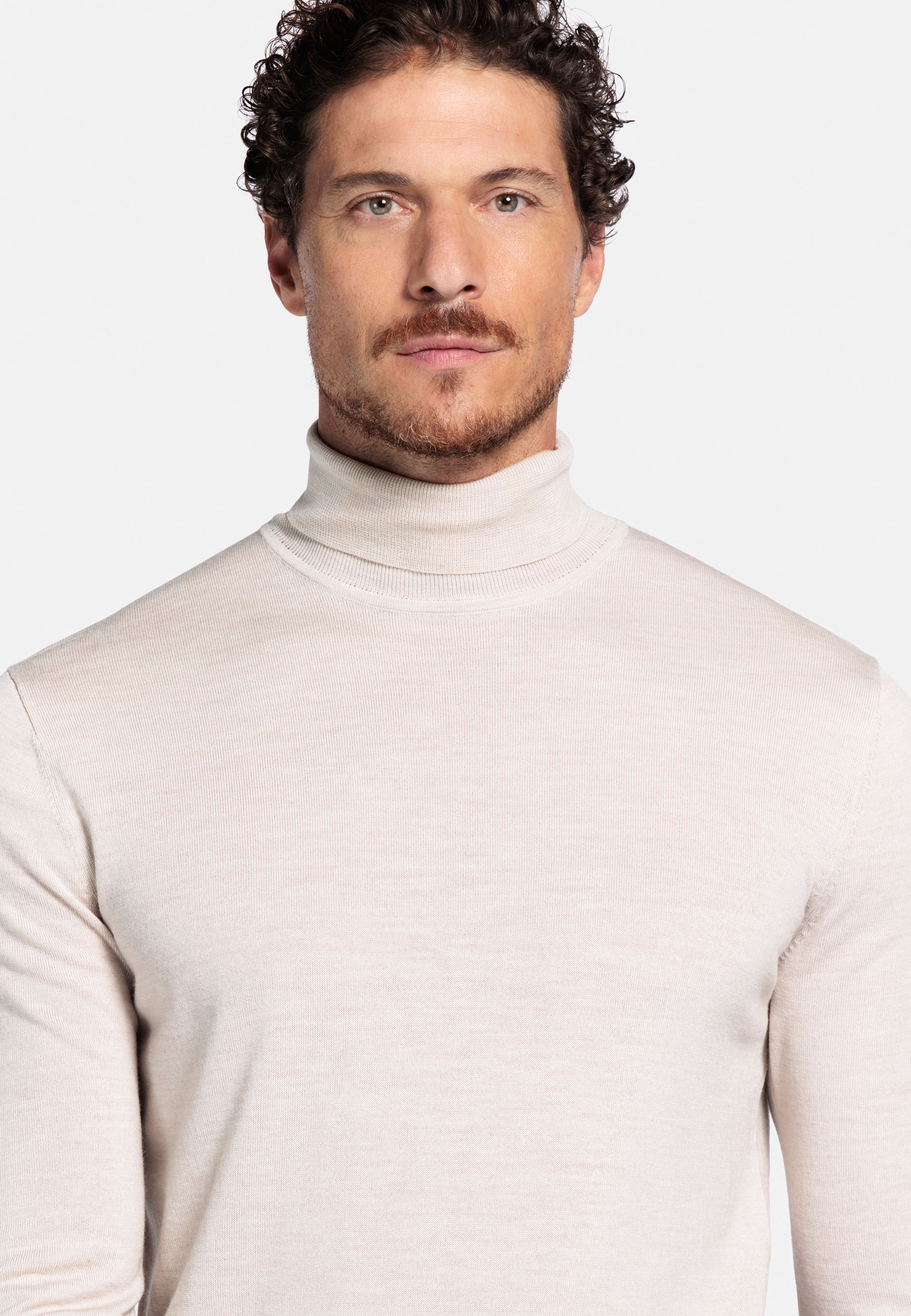 Merinowollen coltrui - Beige