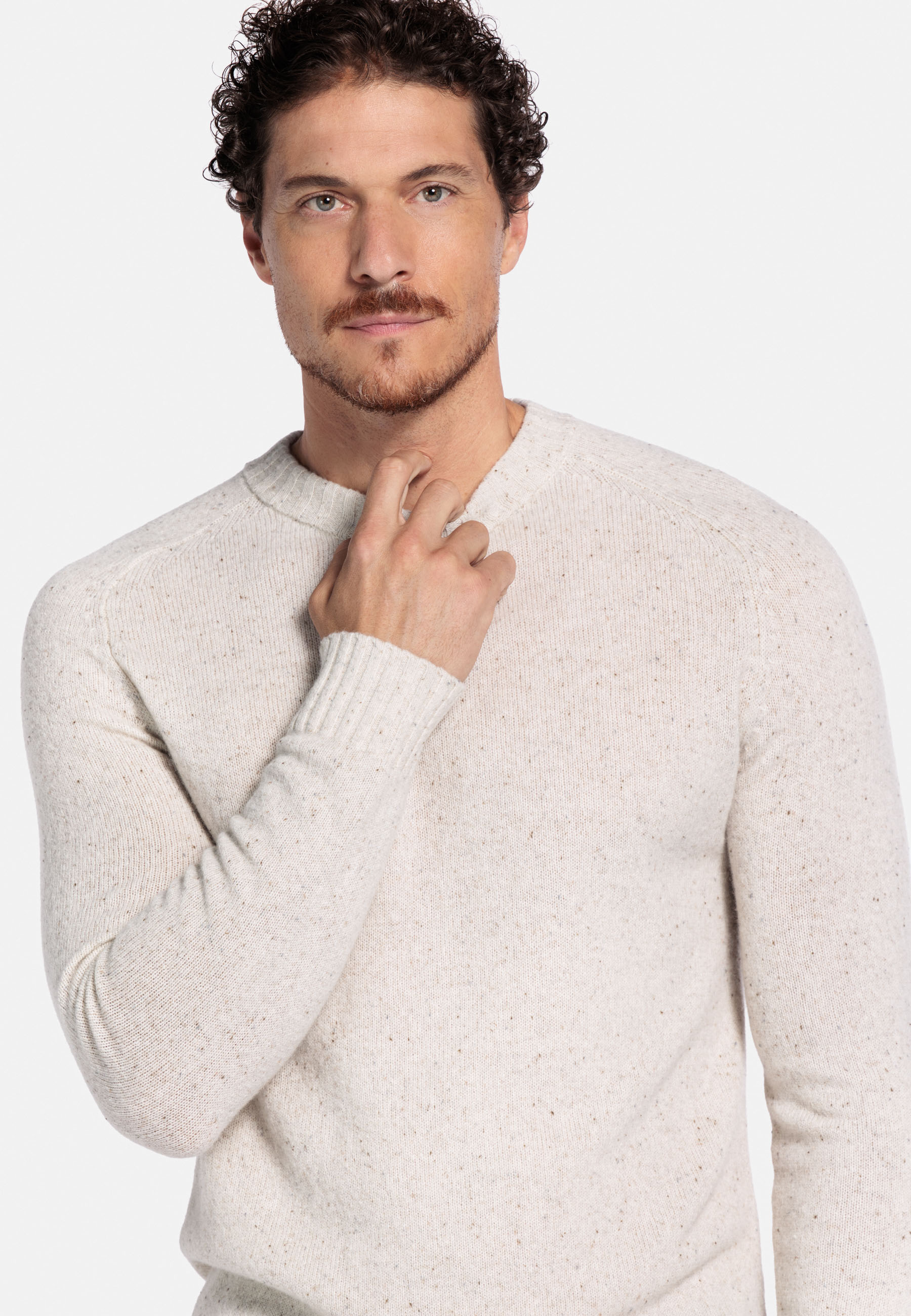 Merinowollen pullover - White