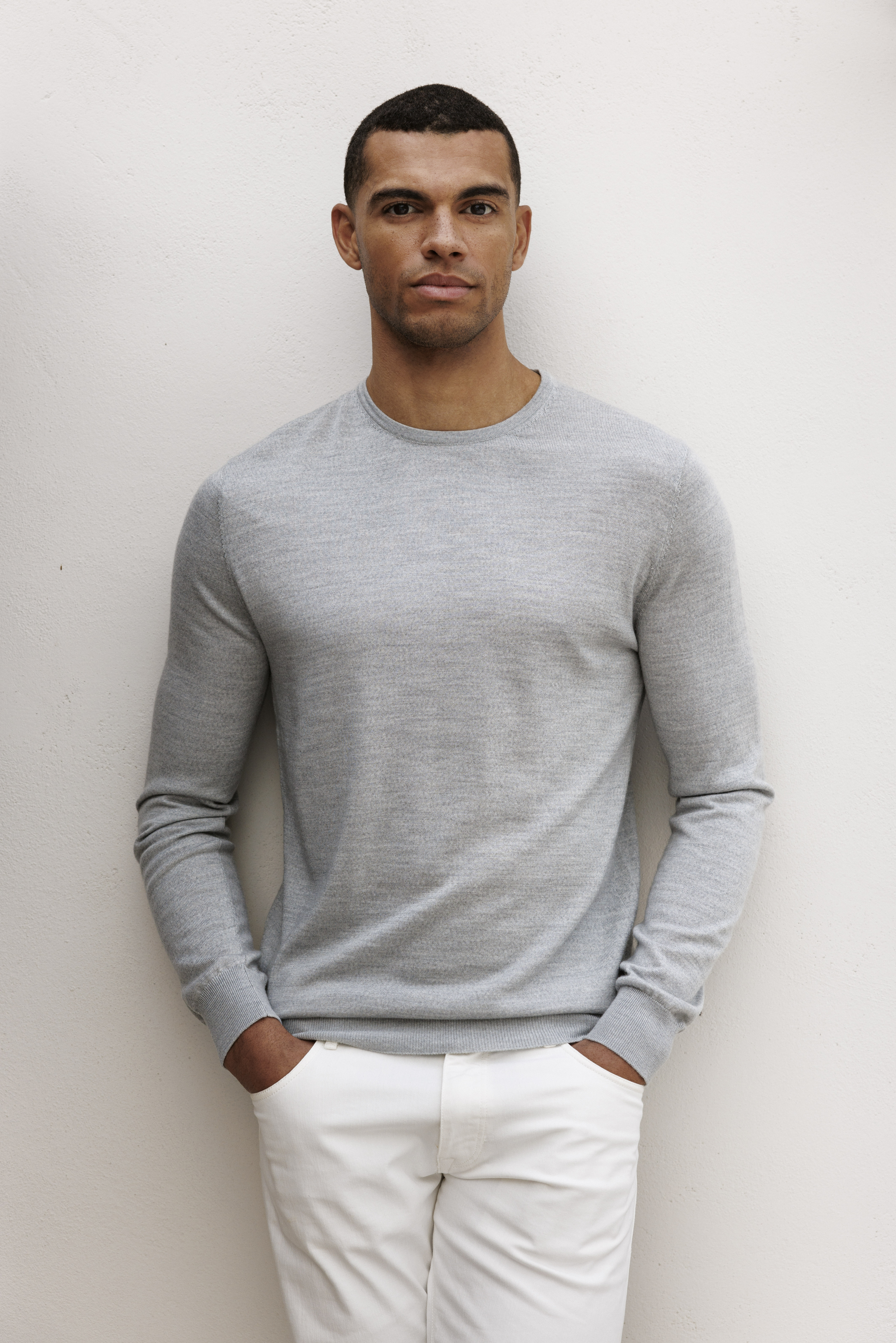 Merino Pullover - Grey