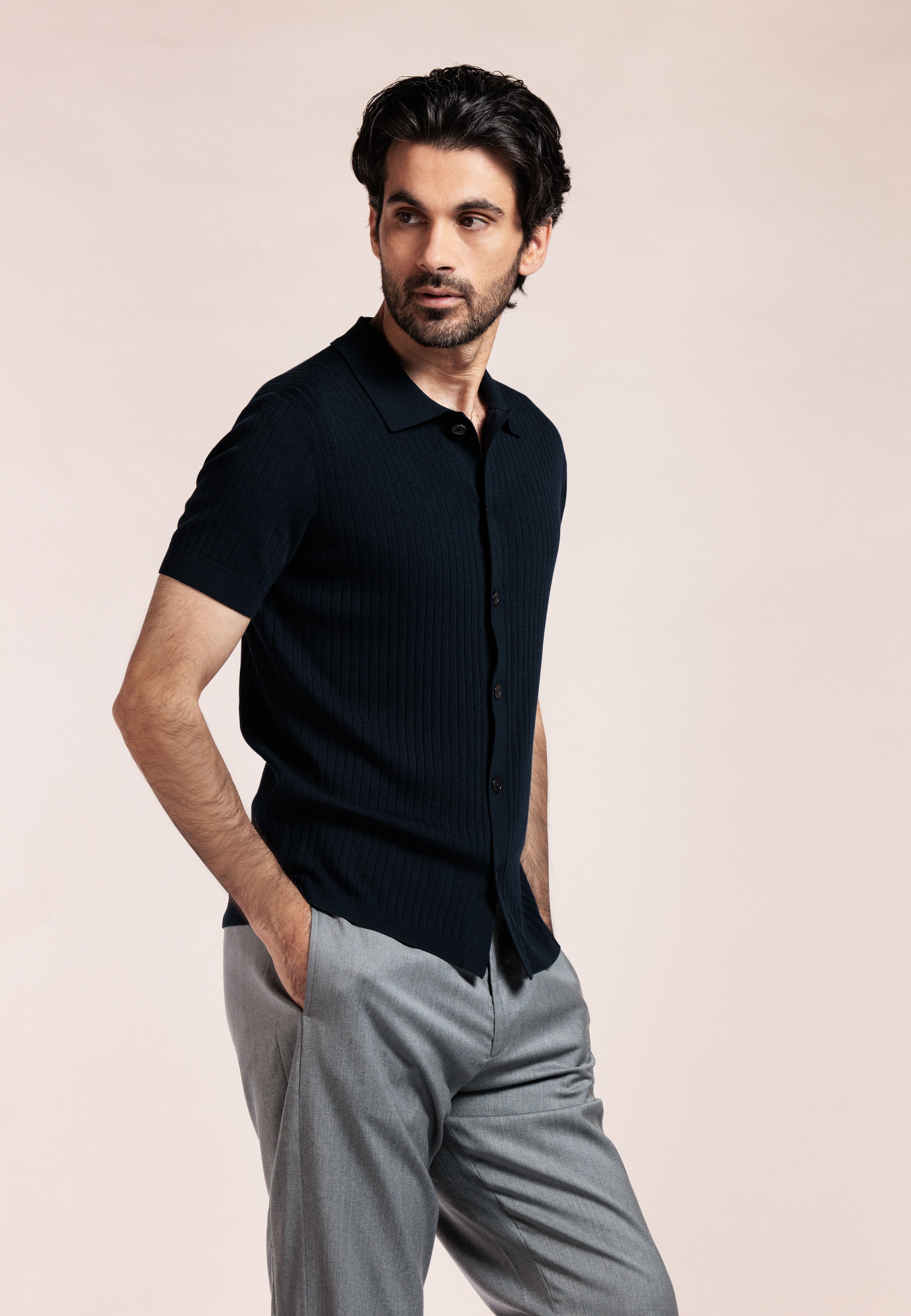 Luxe garenmix doorknoop polo