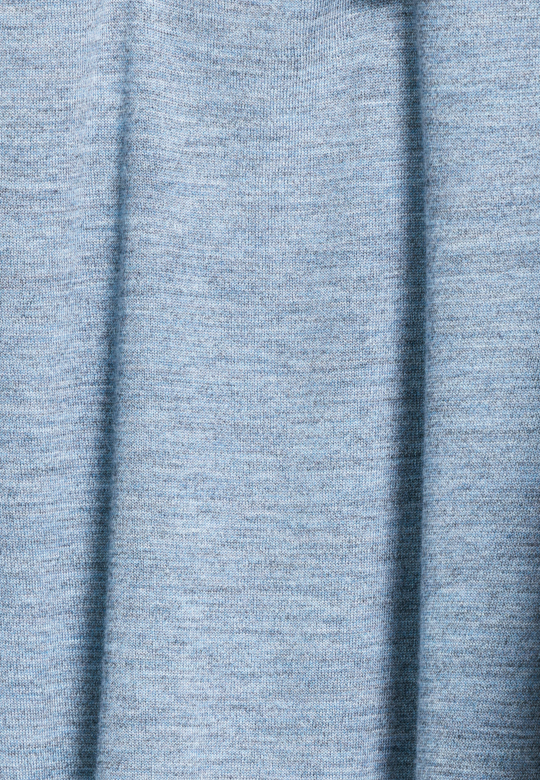 Merinowollen pullover - Blue