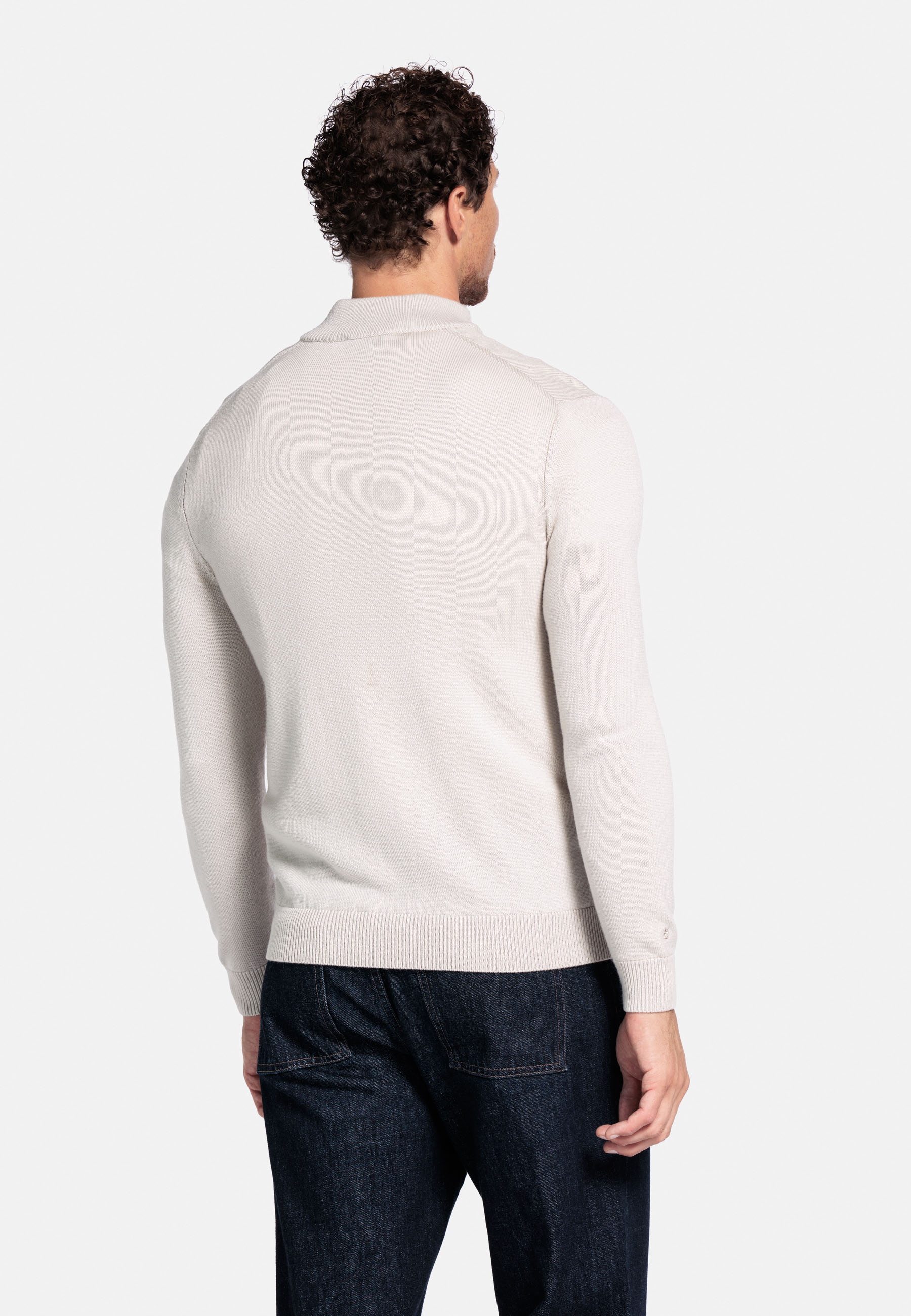 Merinowollen trui - Beige