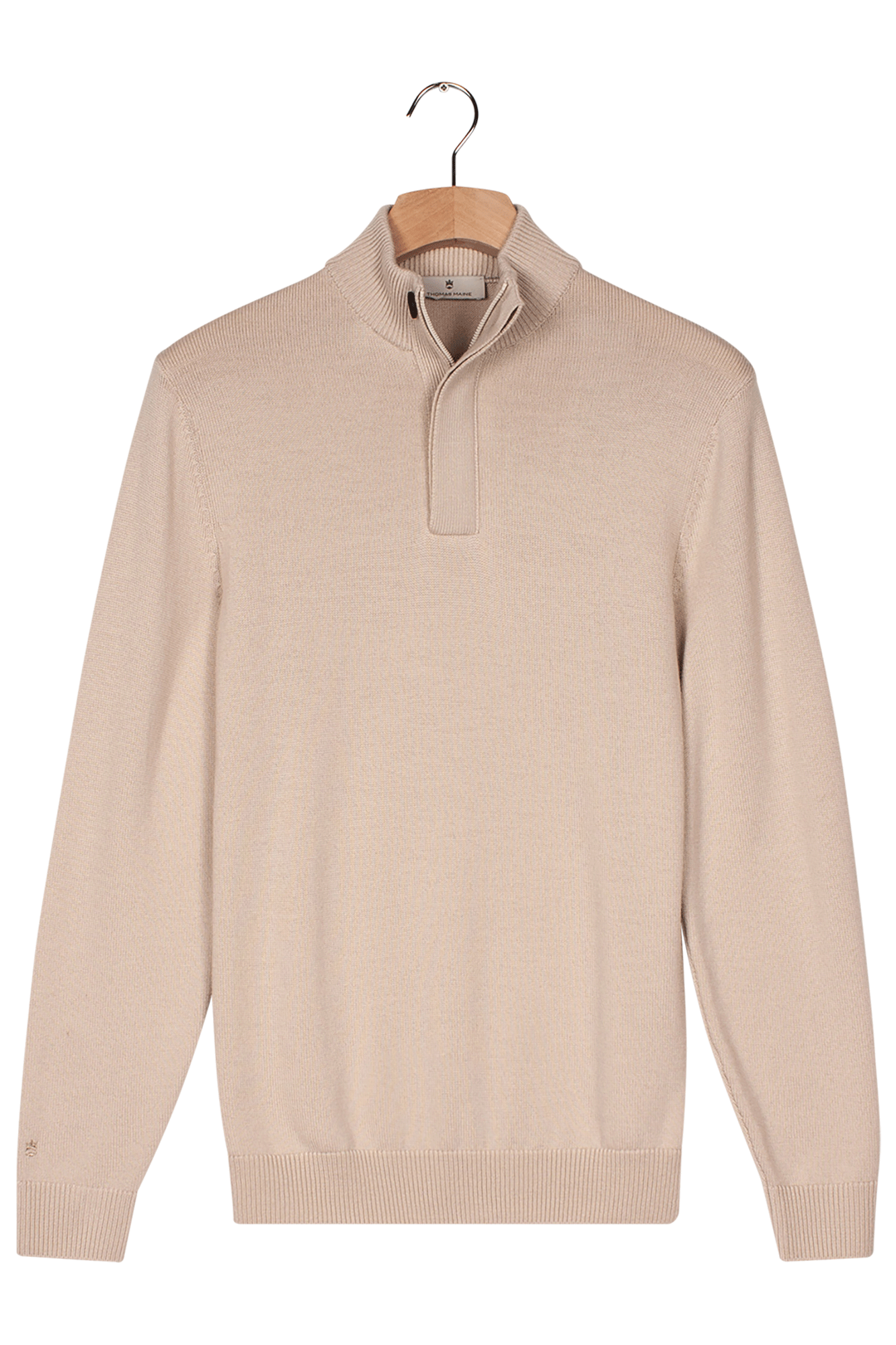 Merinowollen trui - Beige