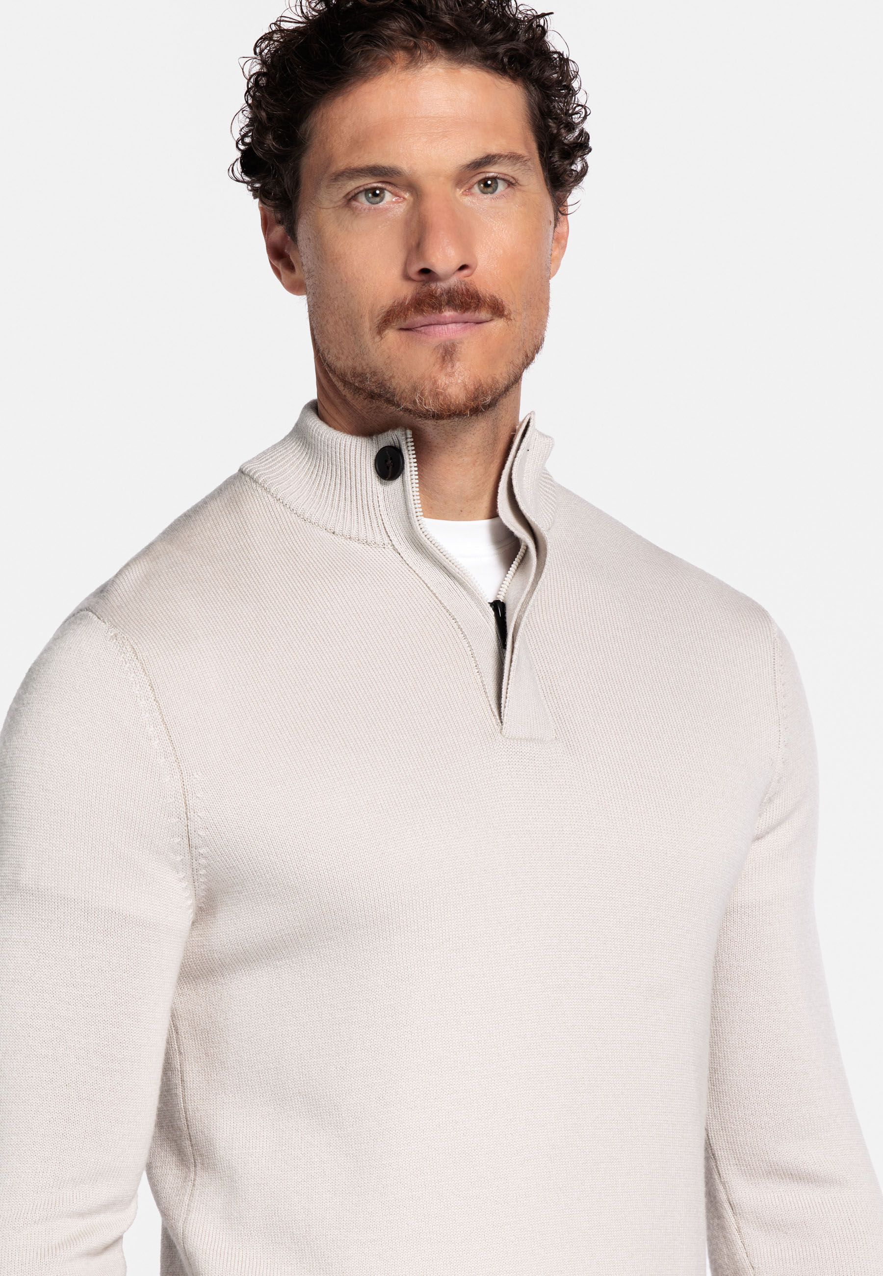 Merinowollen trui - Beige