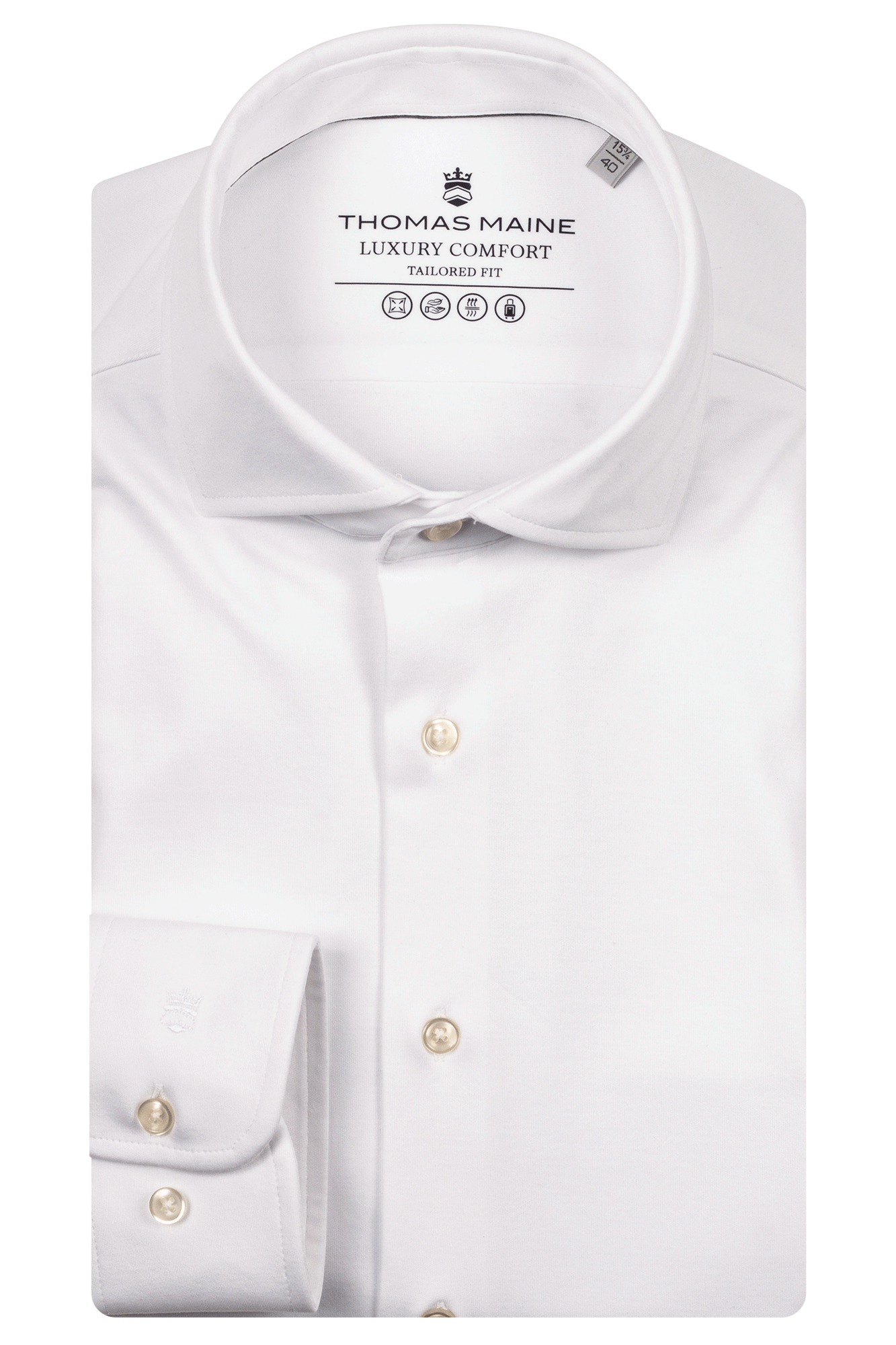 Liquid Cotton Overhemd - Black