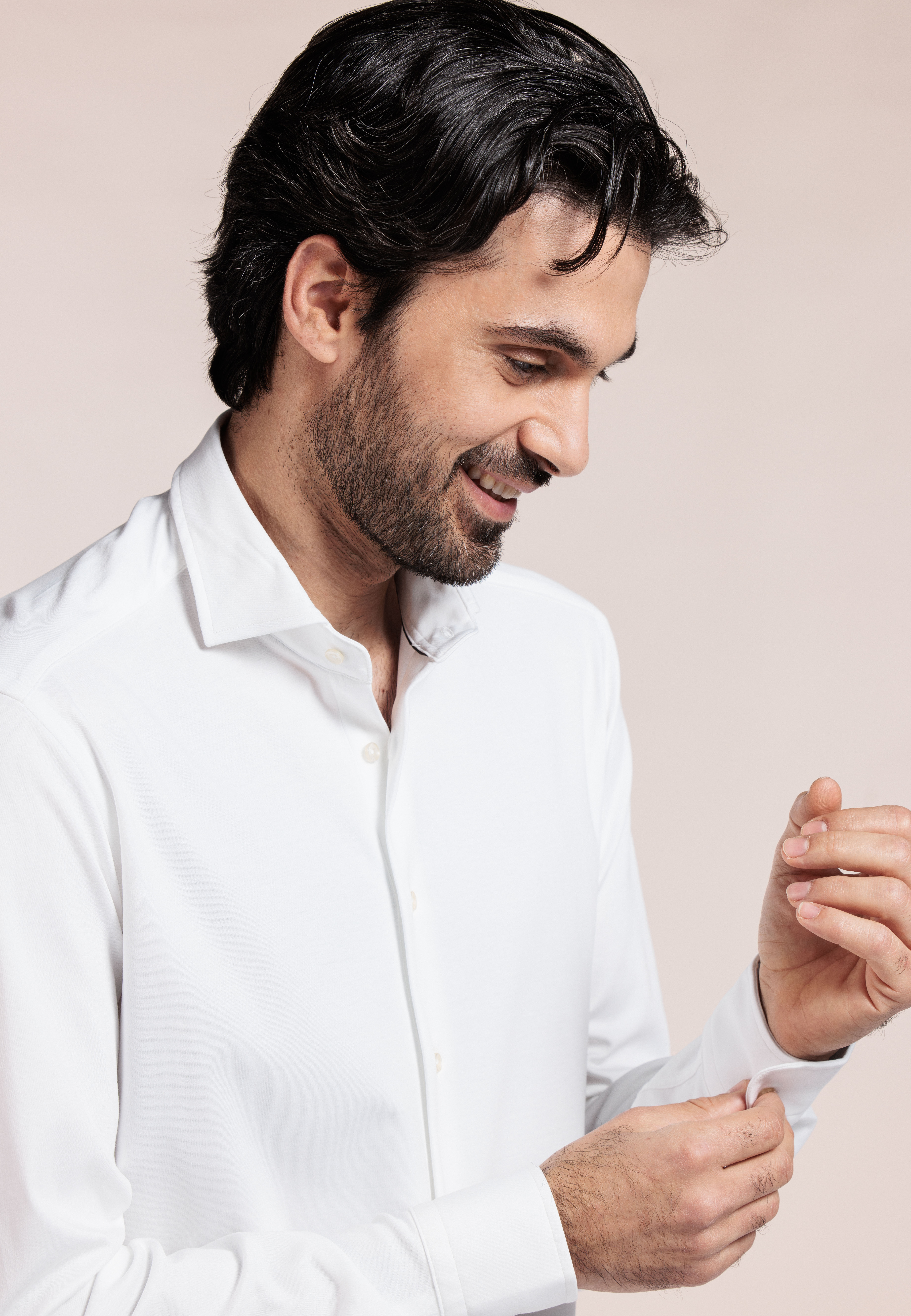 Liquid Cotton Overhemd - Black