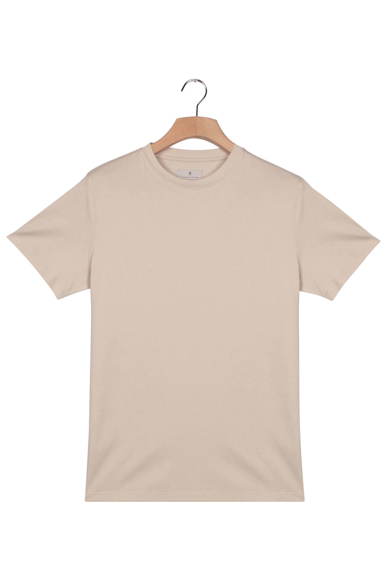 Liquid cotton T-shirt - Beige