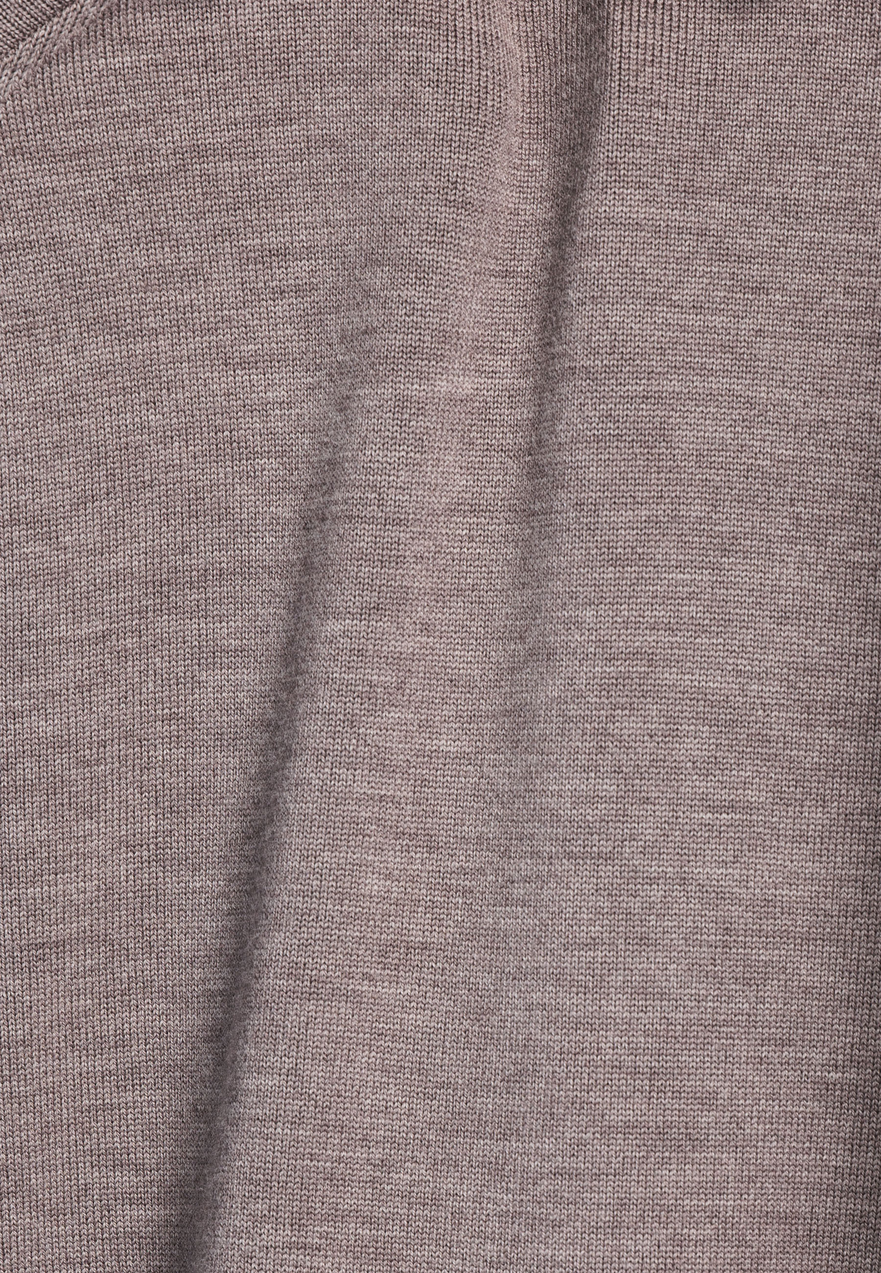 Merinowollen trui - Brown